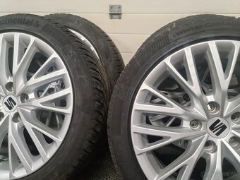 SEAT 5X112 R17 +ZIMNE PNEU 225/45 R17 - 12