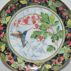 Royal Doulton Anglické porcelánové taniere - Kolibríky - 12