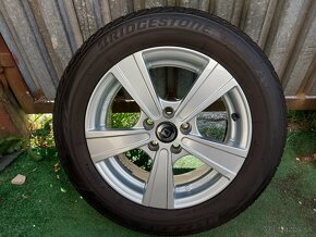 Atraktívna zimná sada 5x100 r15 + Bridgestone 185/65 r15 - 12