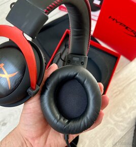 Slúchadlá HyperX Cloud II Red - 12