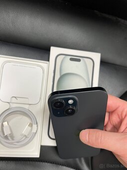 iPhone 15 128GB Black 100% zdravie v záruke - 12