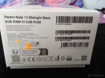 Nové Xiaomi Redmi Note 13 8GB/512GB Midnight Black + záruka - 12