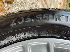 5x112 R16 škoda 205/55 zimné Audi vw seat - 12