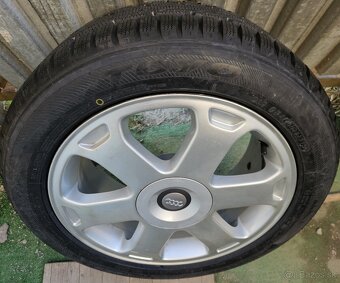 Originálne, dobové disky AUDI - 5x112 r17 + 225/50 r17 - 12