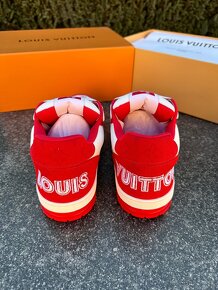 Louis Vuitton tenisky RED Komplet balenie - 12