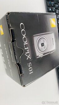 ✅maličký NIKON coolpix S01, čierny, komplet balenie, top✅ - 12