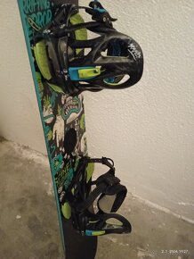 142 cm freestyle snowboard K2 Vandal + viazanie - 12