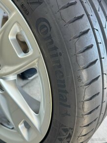 225/45 R17 Continental  Letná sada Audi A3 originál disky - 12