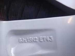 org.hlinikové disky Vw,Skoda,Seat,--6Jx15-ET-43--5x112 - 12