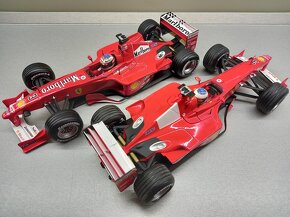 2x F1 FERRARI F2000 2000 MICHAEL SCHUMACHER HOTWHEELS 1:18 - 12