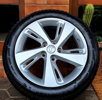 alu R17 5x114,3 zimné pneu 205/55, orig. Renault Scenic - 12