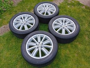 18" ALU 5x112 or VW + letné 235/50 18 7mm Bridgestone - 12