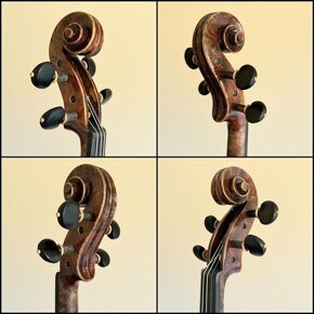 husle 4/4 model Stradivari (očkový javor) - 12