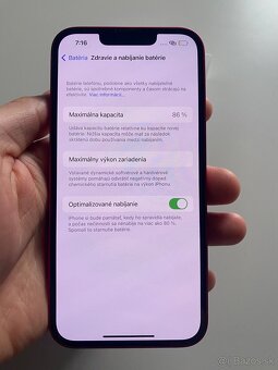 iPhone 13, 128GB, 86% batéria - 12