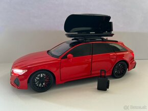 Audi RS6 Avant 1:24 cervena metaliza - 12