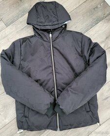 Pánska zimná bunda Burberry čierna M - 12