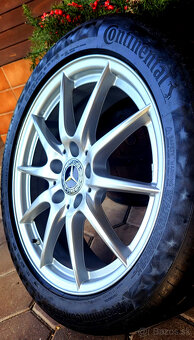 alu R17 5x112 orig. Mercedes B + A + VW Golf, pneu 205/50 - 12