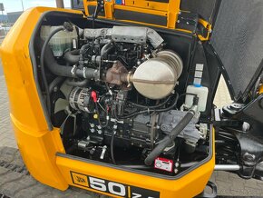 Minibager minirypadlo JCB 50Z-2, 884 motohodiny, 2021rv - 12