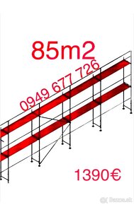 Predám lešenie stavebné lešenie fasádne lešenie - 12