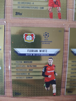 Futbalové kartičky Match Attax 2024/25 - Golden Edge - 12