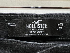 Pánske Hollister rifle W33/L32 5 ks - 12