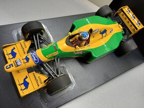 F1 BENETTON FORD B193B 1.PODIUM GERMANY 93 SCHUMACHER 1:18 - 12