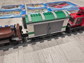 LEGO VLAK 3677 Red Cargo Train - 12