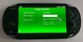 PS Vita 1000 Black (Fat) + 64gb - 12