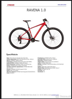 Horsky bicykel DEMA Rovena 01 - 12