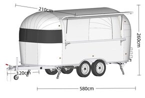 Airstream food truck gastro príves Medium - 12