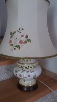 Stolova LAMPA-Porcelan - 12