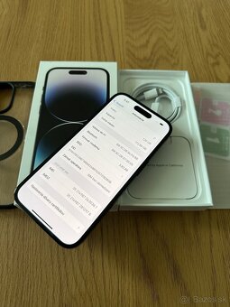 iPhone 14 Pro 128 gb Space Black v záruke + príslušenstvo - 12