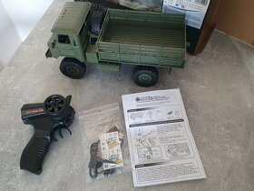 RC Military Truck GAZ WPL  B24 1/16 4WD zelený - 13