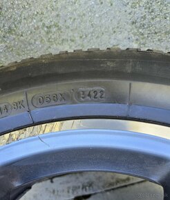 zimná sada Mercedes 5x112 225/55 R17 DOT3422 - 13