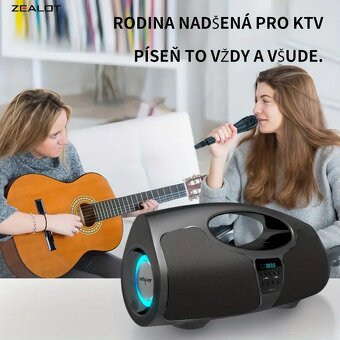 Výkonný 40W bluetooth reproduktor s mikrofonem. - 13