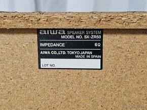 ☆ SPEAKER SYSTEM / AIWA - Model SX-ZR50
/ MADE IN SPAIN - 13