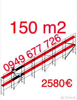 Predám stavebné lešenie pozink certifikované - 13