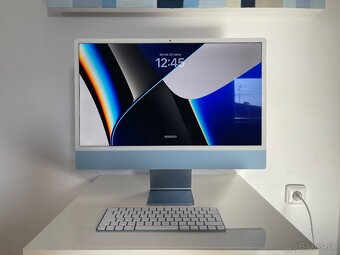 Apple iMac 24" M3 2023 Modrý + Záruka - 13