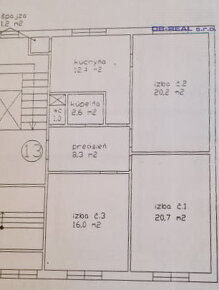 Predaj 3izb bytu OV 84m2 zvýš. prízemie - 13