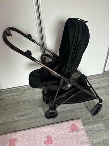 Športový kočík Cybex Melio Magic Black + podložka Bjällra - 13