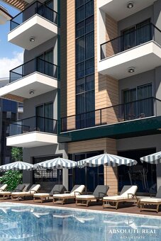 ABSOLUTE REAL/4i penthouse 163 m2,Turecko, Alanya,terasa - 13