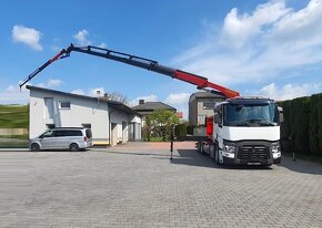 7178 - Renault T460 - 6x2 - Valník + HR-PALFINGER PK 26002 E - 13