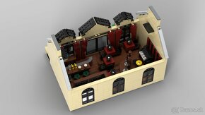 LEGO MOC Modulární hotel - 5454 dílků - NOVÉ - 13