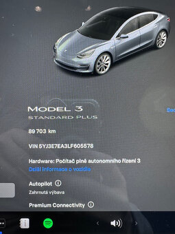 Tesla Model 3 SR Plus (321PS) FSD, len 89700km, 18500 bezDPH - 13