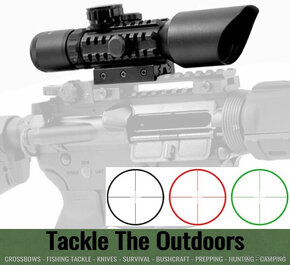 Puškohlad s laserovým zameriavačom M9 LS3-10x42E- 11mm-20mm - 13