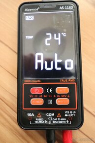 Multimeter digitálny automatická volba rozsahu fáza nový - 13