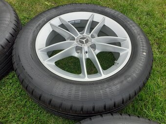 16" alu 5x112orig.MERCEDES, nové + letné 205/60 r16 - 13