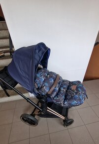 Cybex Priam Rosegold Nautical Blue - 13