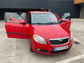 SKODA FABIA II,  1,2 HTP Benzin,   klimatizácia,  147.800km - 13