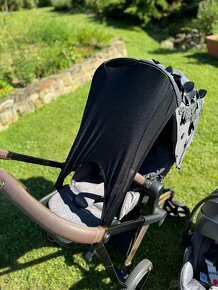 Kočík Cybex Simply Flower Dark Grey 2kombinacia - 13